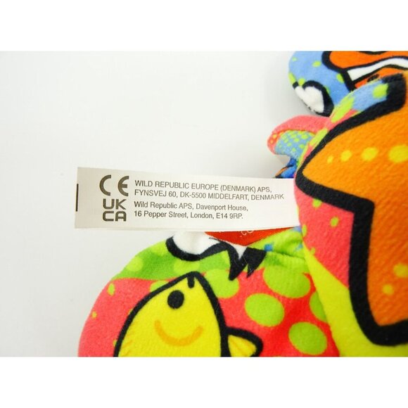 Wild Republic Message from the Planet Sea Turtle Plush Stuffed Animal Colorful - Picture 8 of 9